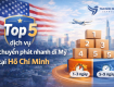 Top 5 dịch vụ chuyển phát nhanh đi Mỹ uy tín tại Hồ Chí Minh