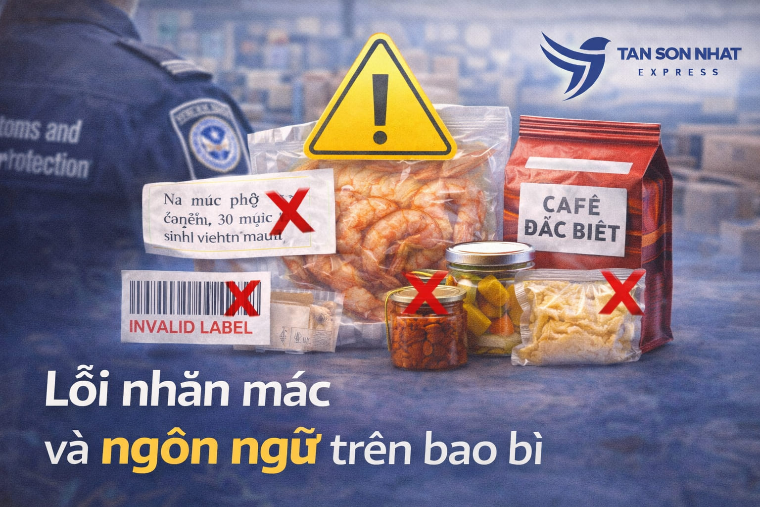 Lỗi nhãn mác và ngôn ngữ trên bao bì
