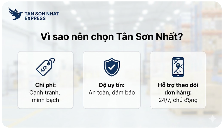 Tại sao nên chọn Tân Sơn Nhất Express